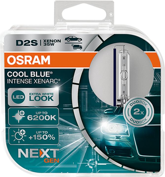 Actual product image Osram D2S Xenarc Cool Blue Intense (D2S)