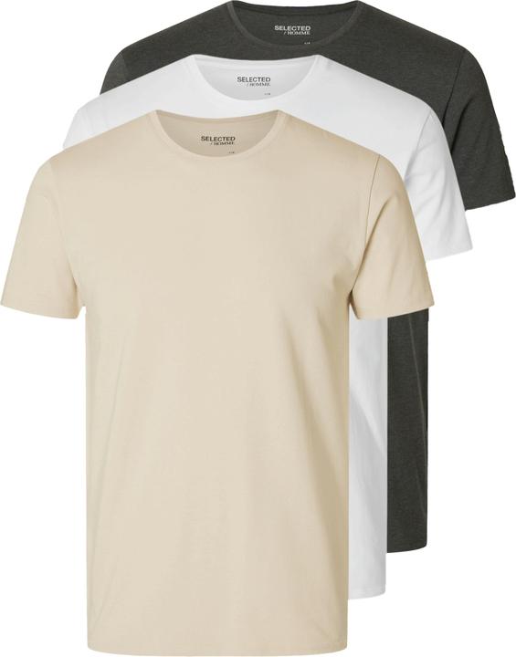Selected Homme 3er-Pack Baumwoll T-Shirt (XL)