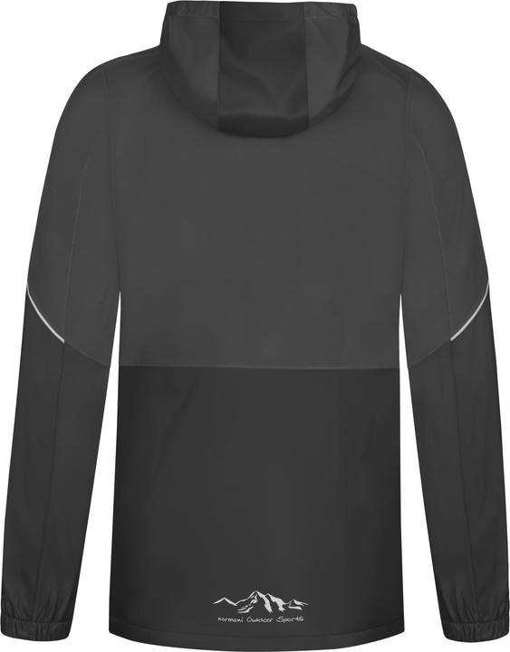 Image du produit Normani Kinder Regenjacke „Sointula“ Schwarz/Anthrazit (98, 102, 104, 100 A)