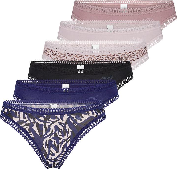 Image du produit Sloggi Pack de 6 GO Crush String (L, paquet de 6)