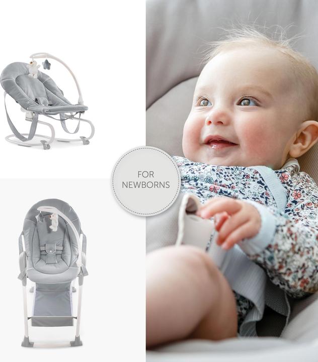 Produktbild Hauck Sit N Relax 3in1 stretch grey (Hochstuhl)