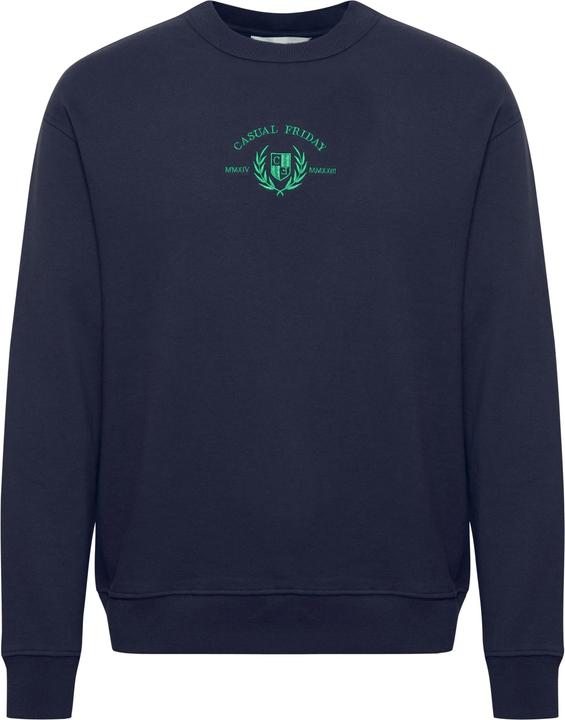 Produktbild Casual Friday CFSage relaxed sweat w. embroidery - 20504729 (M)