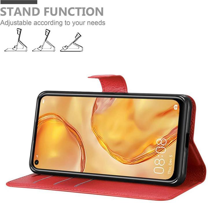 Actual product image Cadorabo Book with stand function cover (Huawei Nova 7i, Huawei P40 Lite)
