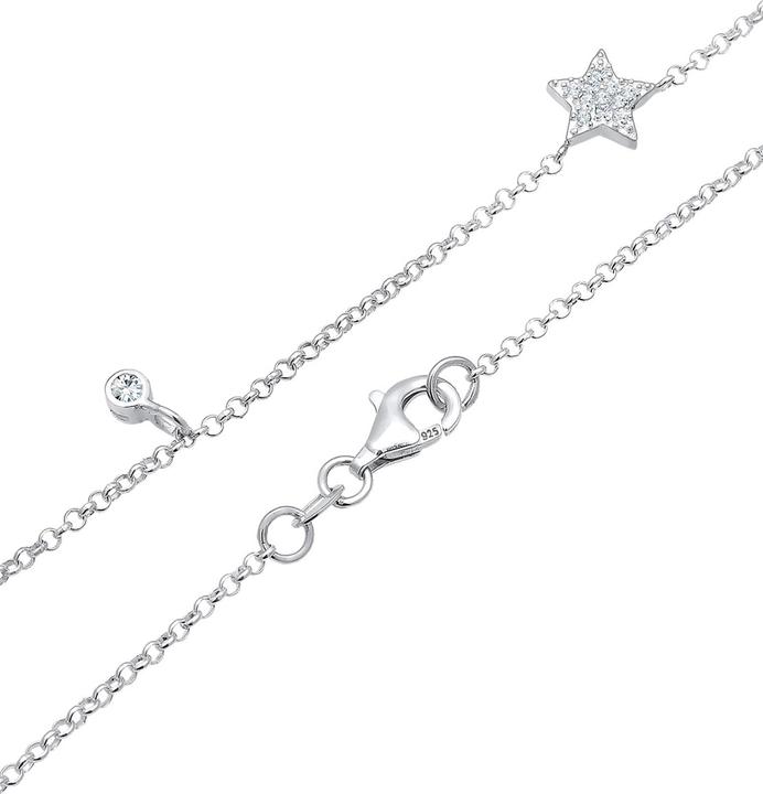Actual product image Elli Astro, Stars (Glass crystal, 925 sterling silver, 45 cm)