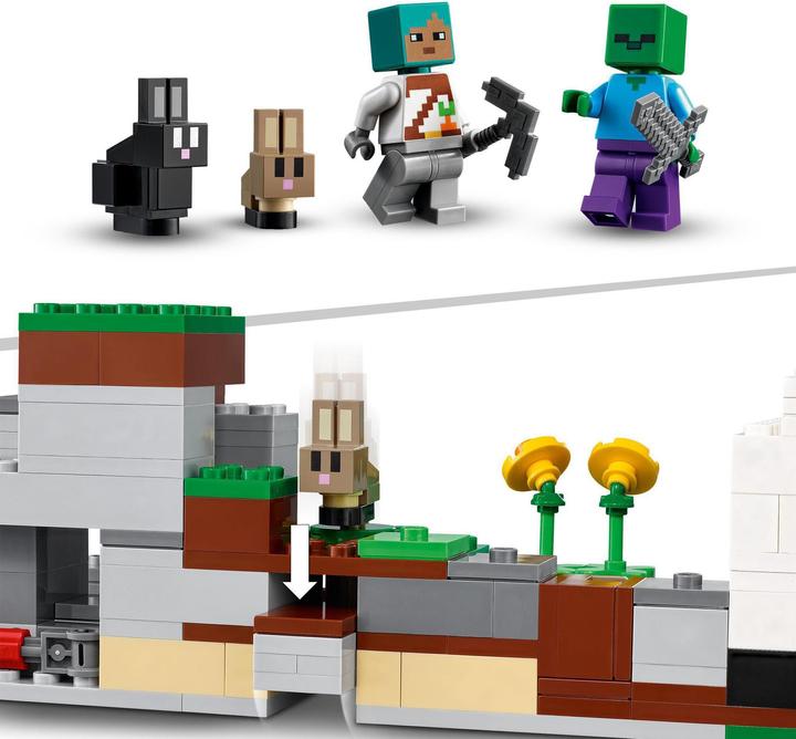 Immagine prodotto LEGO Il ranch dei conigli (21181, LEGO Minecraft)