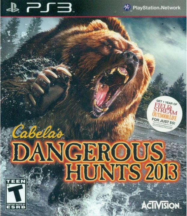 Image du produit Activision Cabela's Dangerous Hunts 2013, PS3 PlayStation 2 (PS3)