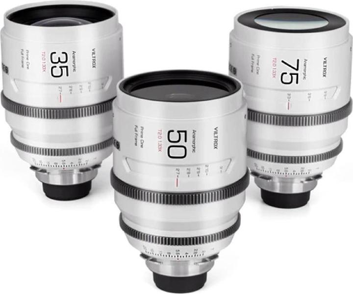 Actual product image Viltrox Anamorphic Lens SET 35/50/75mm T2.0 1.33X PL-Mount (L-Mount, full size)