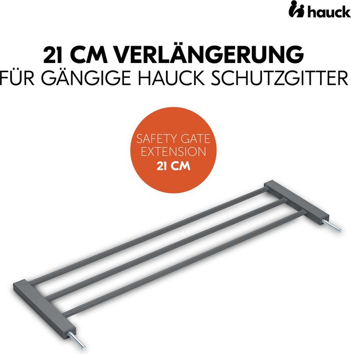 Produktbild Hauck Safety Gate Extension 21 cm Dark Grey (21 cm)