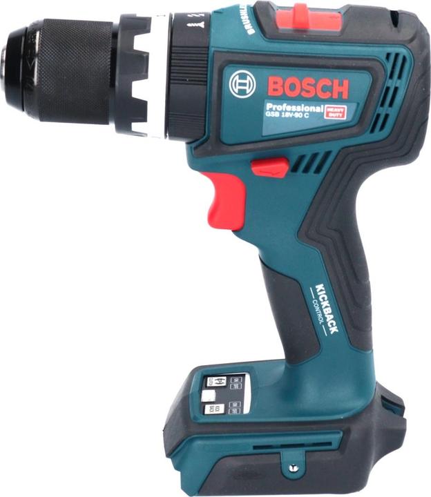 Produktbild Bosch Professional Bosch GSB 18V-90 C Professional Akku Schlagbohrschrauber 18 V 64 Nm Brushless + 1x Akku 2,0 Ah + (Akkubetrieb)