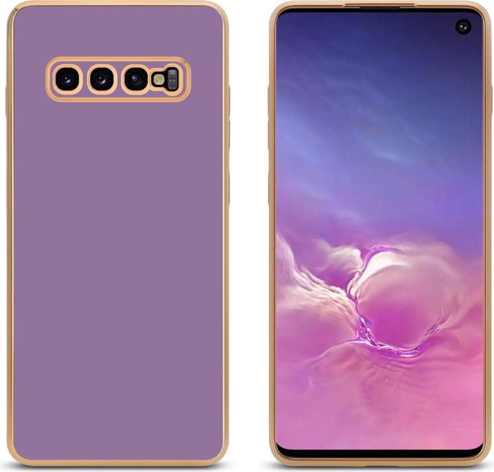 Actual product image Cadorabo Case for Samsung Galaxy S10 PLUS in TPU with camera protection LM130 Style (Samsung Galaxy S10+)