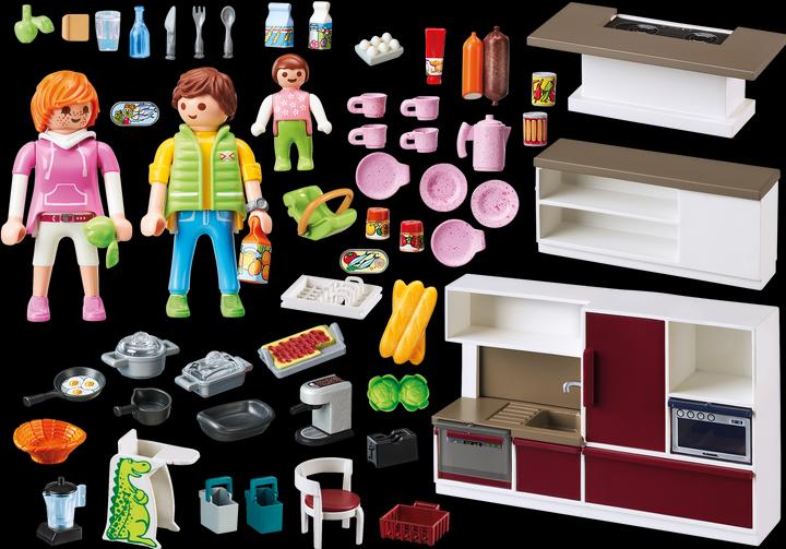 Actual product image Playmobil Large family kitchen (9269, Playmobil City Life)