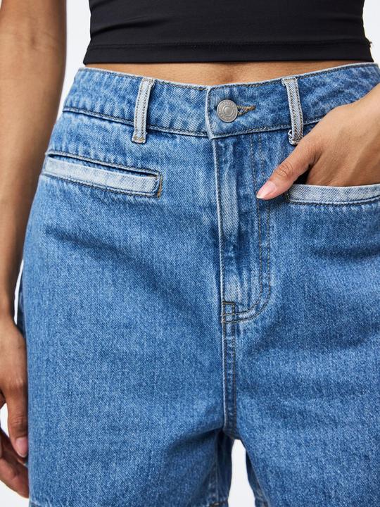 Produktbild Pieces PCFIE HW PATCHWORK Jeansshorts (L)