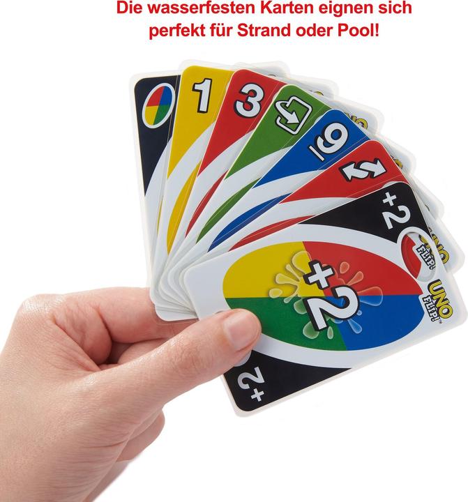 Produktbild Mattel Games UNO Flip. Splash (Französisch)