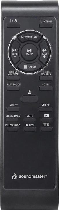 Actual product image Soundmaster MCD5550D (Tape deck, Record player, Bluetooth, CD player, 2x 2.5 W)