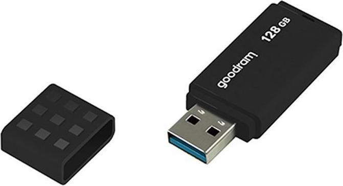 Actual product image Goodram UME3 UME3-1280K0R11 Pendrive (128 GB, USB 3.0, black) (128 GB, USB-A, USB 3.1)