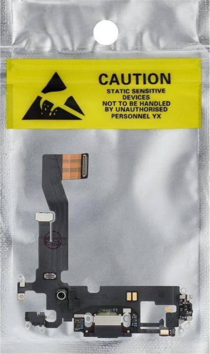 Produktbild OEM Consumables! Charging flex USB for IPHONE 12 Pro black (pulled) (iPhone 12 Pro)