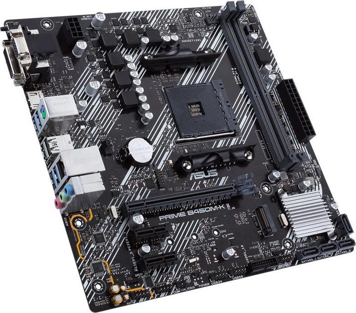Produktbild ASUS PRIME B450M-K II (AM4, AMD B450, mATX)