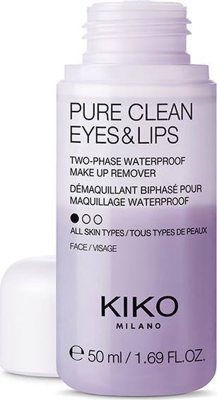 KIKO Milano Pure Clean Eyes & Lips Mini (Struccante)