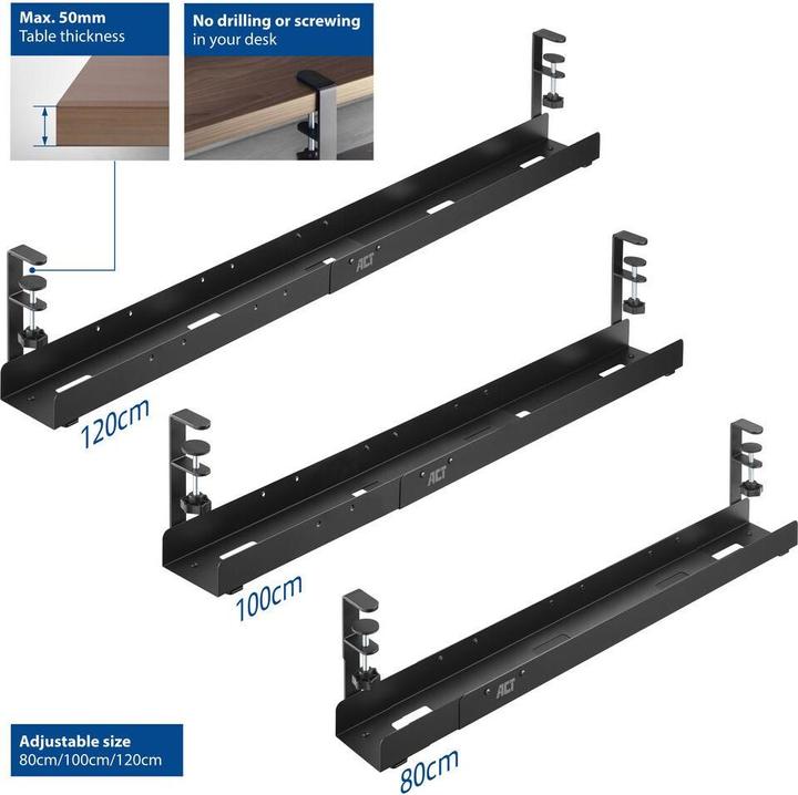 Actual product image Cable management compartment (Duct, 120 cm)