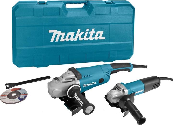 Actual product image Makita DK0053G Angle grinder set incl. carrying case, GA9020 & 9558HNR (125 mm)