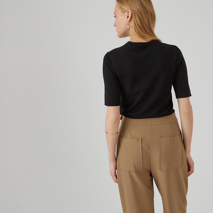 Actual product image La Redoute Collections Short sleeved jumper (M)
