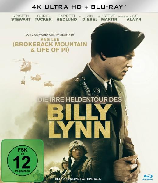 Image du produit La folle épopée de Billy Lynn (Blu-ray 4k, 2016, Allemand)