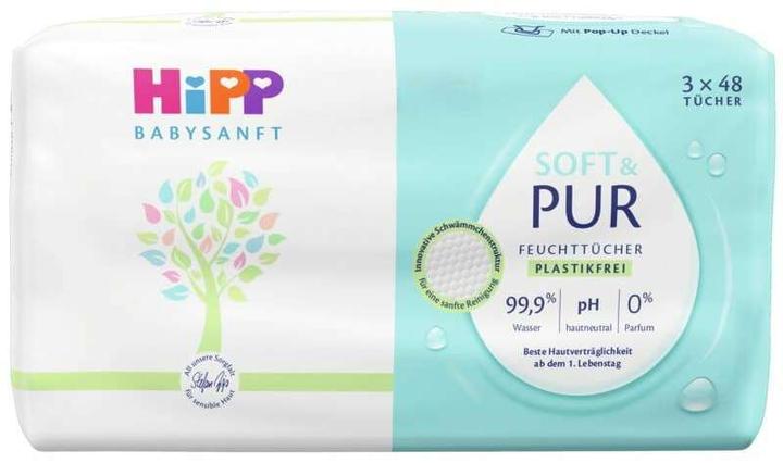 Actual product image Hipp Soft & Pure (144 Piece)