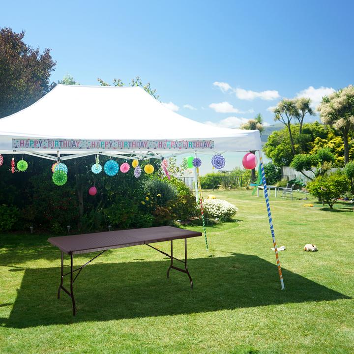 Produktbild Relaxdays Gartentisch (178 cm)