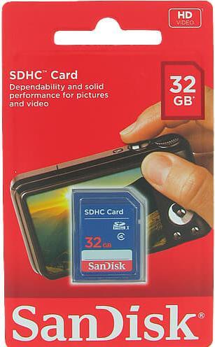 Actual product image SanDisk Imaging microSDHC 32GB (32 GB, microSDHC)