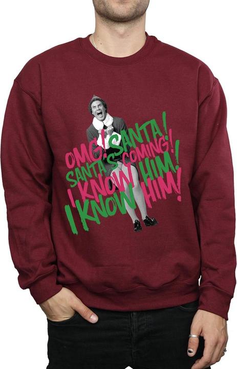 Produktbild Elf Santa's Coming Sweatshirt (L)