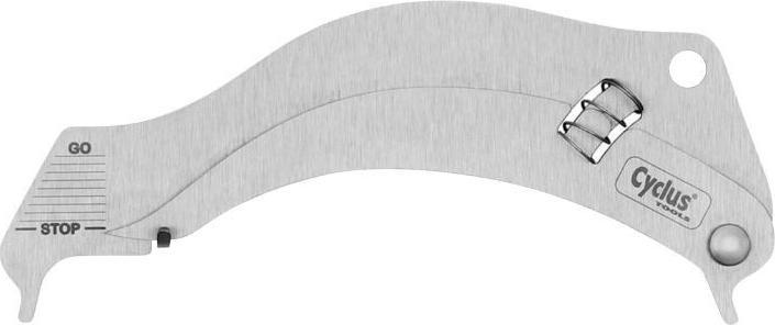 Actual product image Cyclus Tools Chain wear gauge with wear indicator