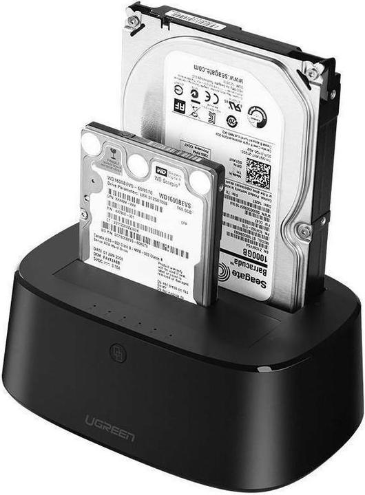 Image du produit Ugreen Station d'accueil SATA Hard Drive pour disque dur SSD 2,5" et 3,5