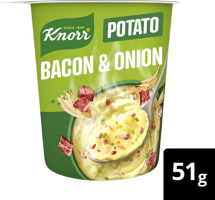 Produktbild Knorr Fertiggericht Potato Snack Bacon & Onion 1 Portion (60 g)