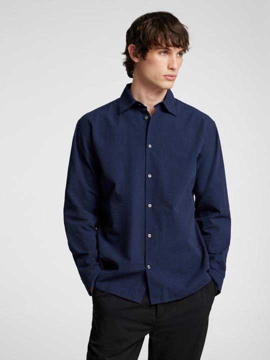 Produktbild Selected Homme Seersucker Langarmhemd (S)