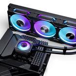 Productafbeelding Phanteks Glacier One 360D30 X2 DRGB AiO Wasserkühlung - 360mm, schwarz