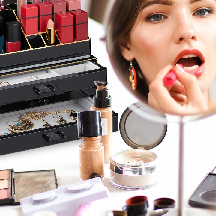 Image du produit Relaxdays organisateur de maquillage