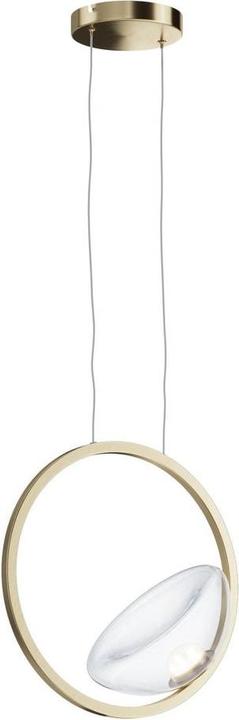 Immagine prodotto Maytoni Lunare LED Pendant Light, lampada a sospensione 5W in ottone bianco caldo (450 lm)