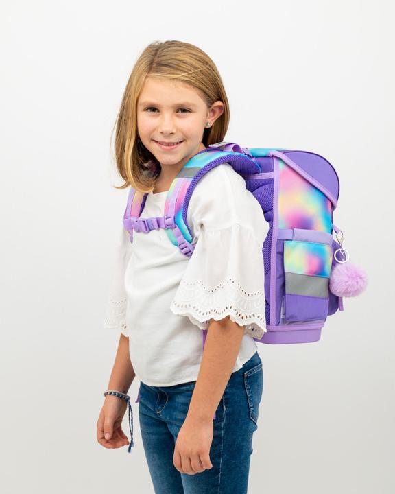 Actual product image Belmil COMPACT Schulrucksack-Set Rainbow Color (19 l)
