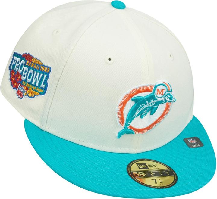 Image du produit New Era 59Fifty Fitted Cap - Throwback Miami Dolphins (7 1/4)