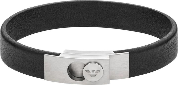 Produktbild Emporio Armani EGS3087040 Armband (21 cm, Leder, Edelstahl)