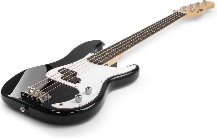 Produktbild Max E-Bass GigKit Schwarz/Weiss (E-Bass, Basswood)