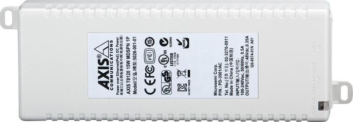 Produktbild Axis T8120 15W MIDSPAN 10PCS (802.3af (PoE), 15.40 W)