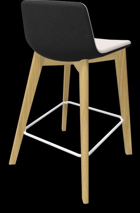 Beige, White, Black, Ash natural light grey stained
