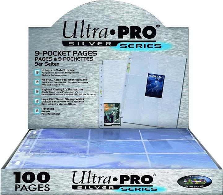 Produktbild Ultra Pro Ordnerseiten 9 Pocket Pages