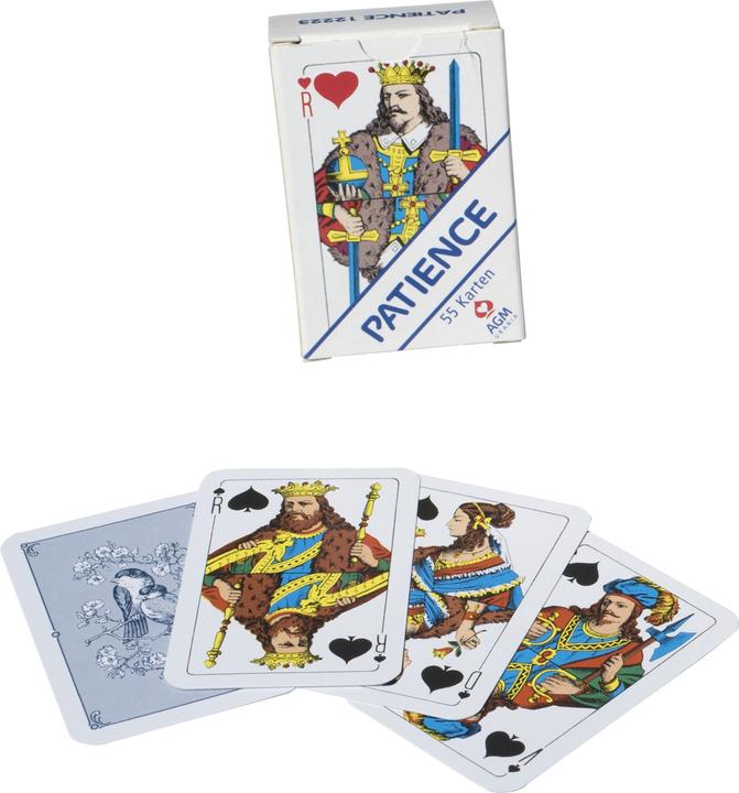 Actual product image AGM Patience single, blue (Multilingual)