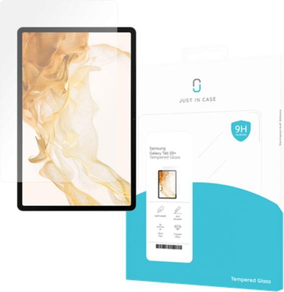 Image du produit Just in Case Protection d'écran en verre trempé Clear Samsung Galaxy Tab S9 FE+ (1 pièce(s), Galaxy Tab S10+, S9+)