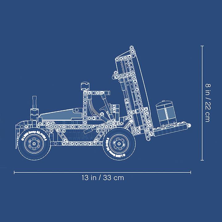 Produktbild LEGO Schwerlast-Gabelstapler (42079, LEGO Technic)