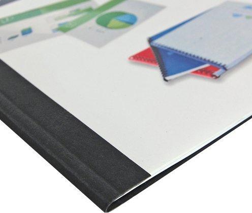 Produktbild GBC LeatherGrain Thermo-Bindemappen A4 100 Stk. - 3 mm, blau