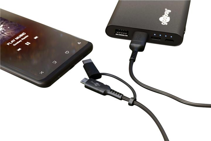 Image du produit Goobay Câble de charge et de synchronisation (1 m, USB 2.0)