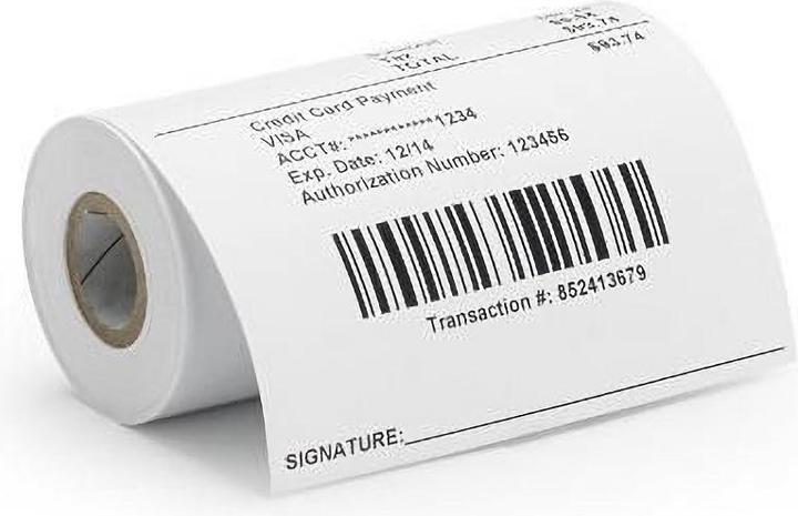 Actual product image Zebra Receipt